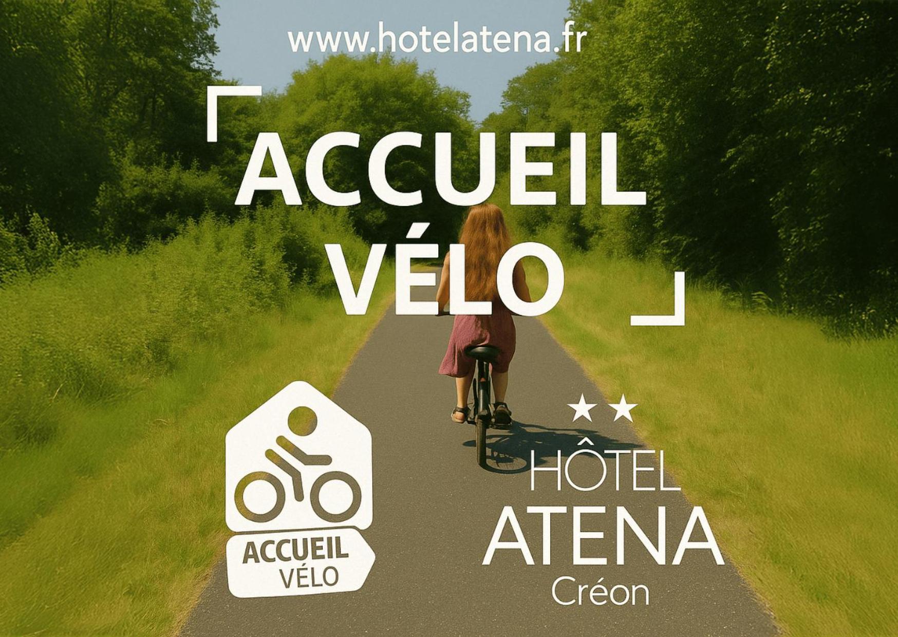 Atena Bordeaux Sud Est Creon - Velo Friendly Экстерьер фото
